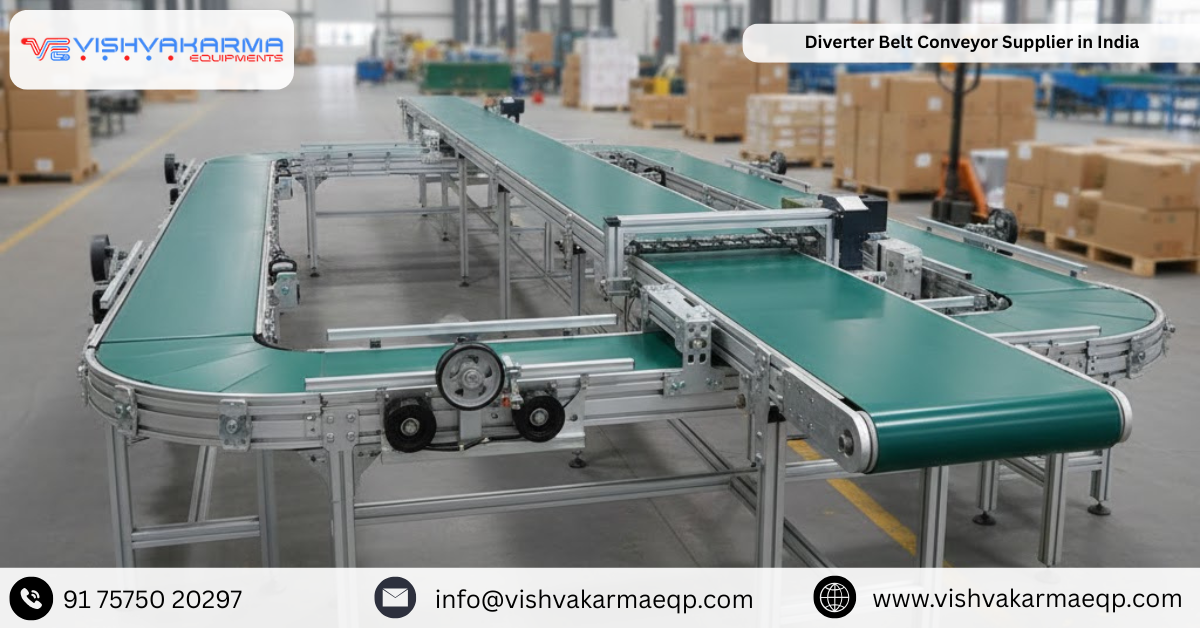 Diverter Belt Conveyor Supplier in India