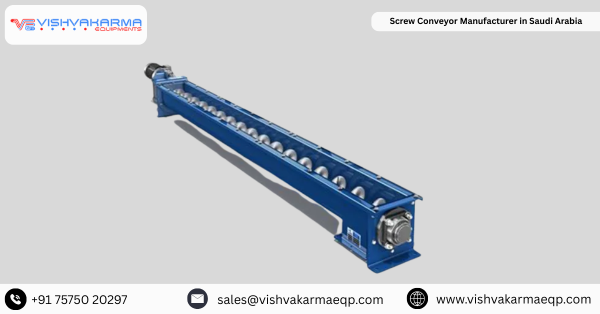 Screw Conveyor Manufacturer in Saudi Arabia