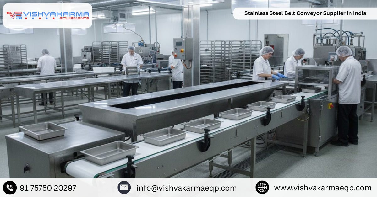 Stainless Steel Belt Conveyor Supplier in India